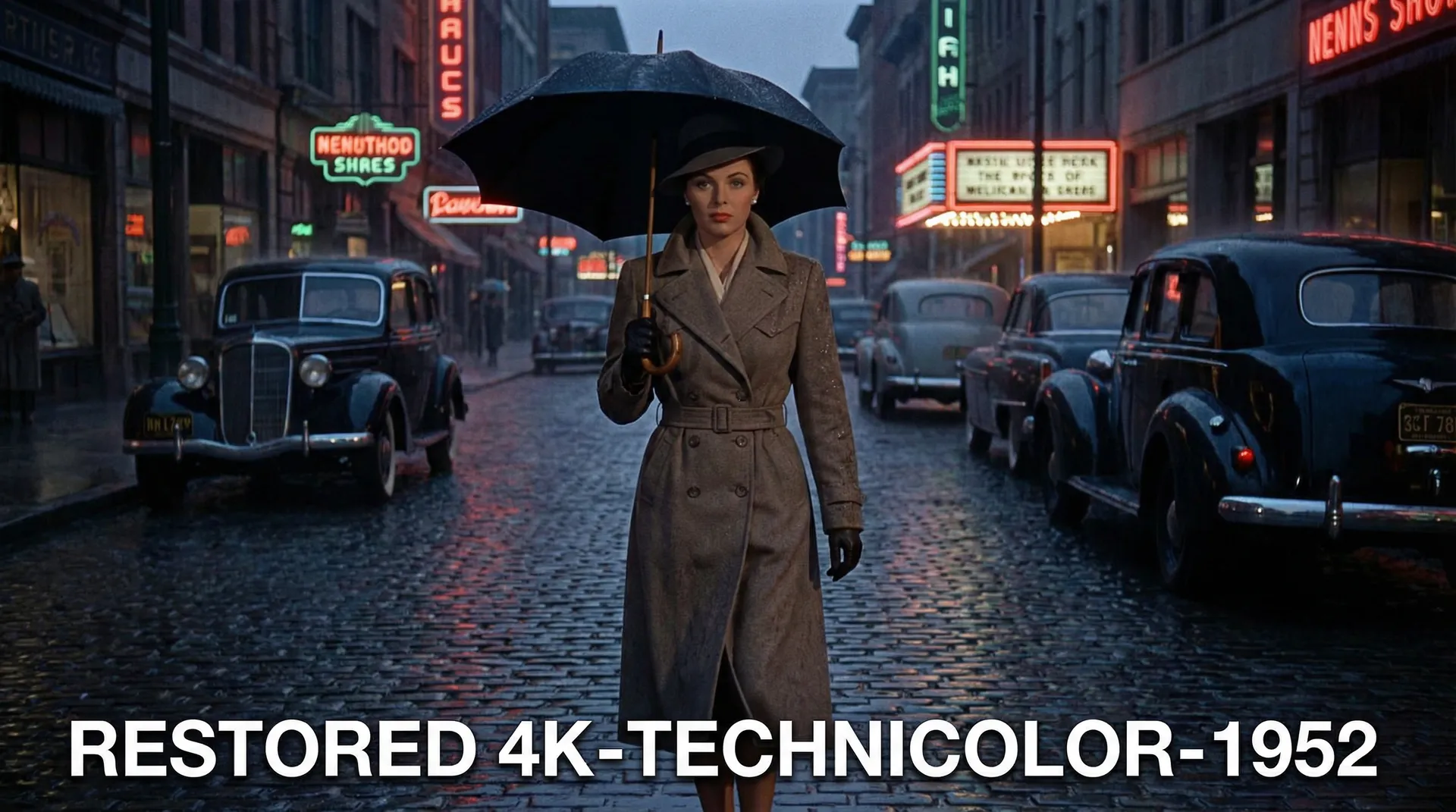 胶片时光机 4K修复版画面 - 修复后效果